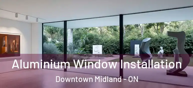  Aluminium Window Installation Downtown Midland - ON