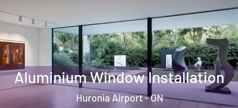  Aluminium Window Installation Huronia Airport - ON