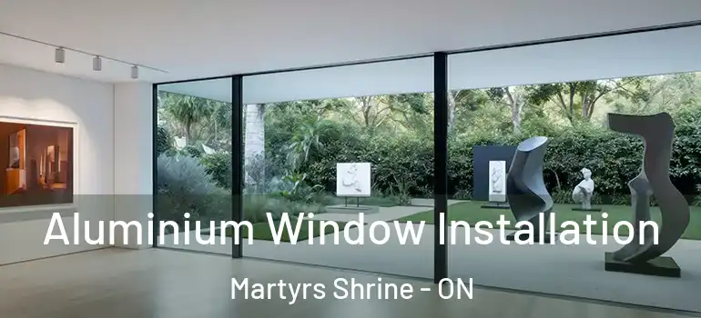  Aluminium Window Installation Martyrs Shrine - ON