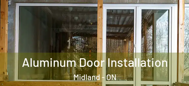  Aluminum Door Installation Midland - ON