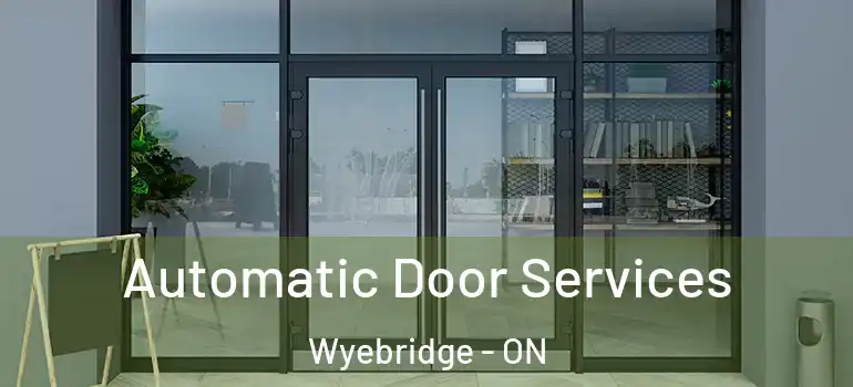  Automatic Door Services Wyebridge - ON
