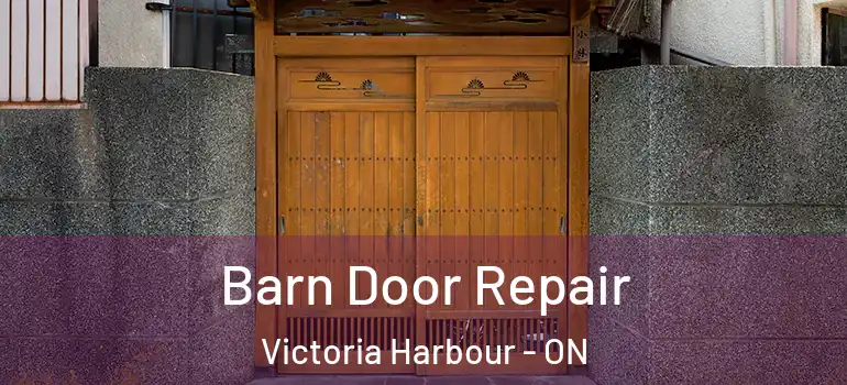  Barn Door Repair Victoria Harbour - ON
