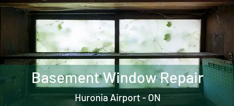  Basement Window Repair Huronia Airport - ON