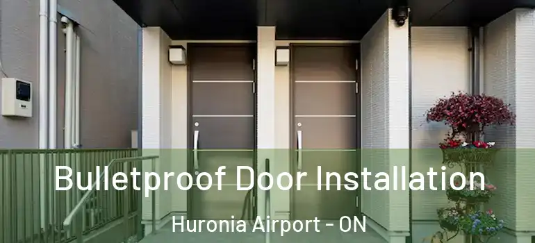  Bulletproof Door Installation Huronia Airport - ON