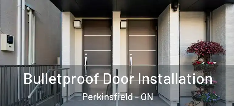  Bulletproof Door Installation Perkinsfield - ON