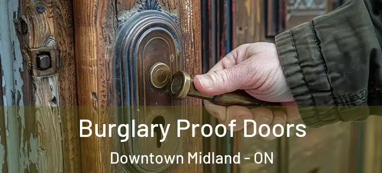  Burglary Proof Doors Downtown Midland - ON