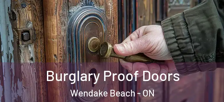  Burglary Proof Doors Wendake Beach - ON