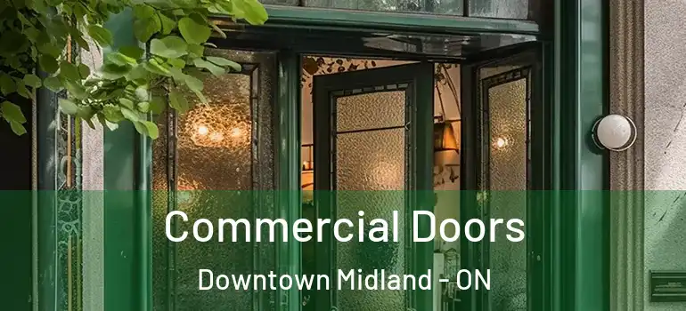 Commercial Doors Downtown Midland - ON