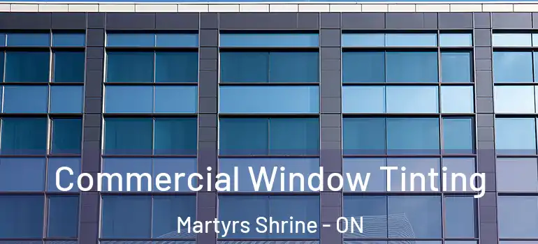  Commercial Window Tinting Martyrs Shrine - ON