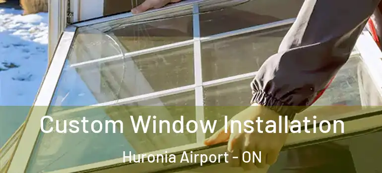  Custom Window Installation Huronia Airport - ON