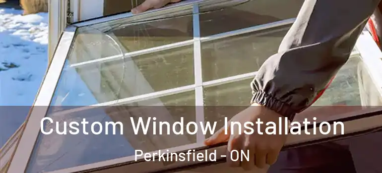  Custom Window Installation Perkinsfield - ON