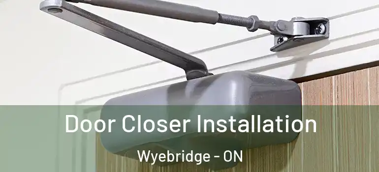  Door Closer Installation Wyebridge - ON