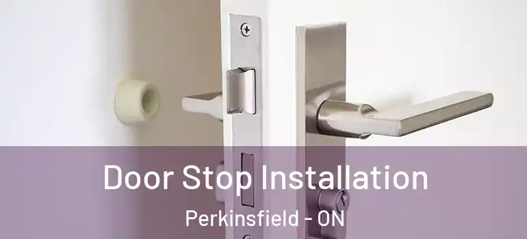  Door Stop Installation Perkinsfield - ON