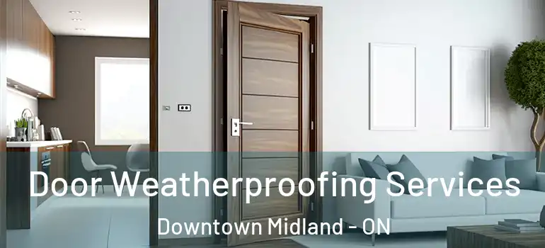  Door Weatherproofing Services Downtown Midland - ON