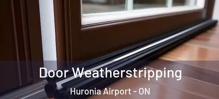  Door Weatherstripping Huronia Airport - ON