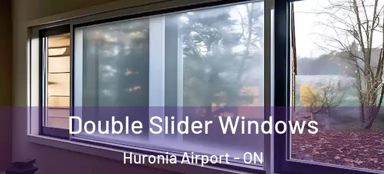  Double Slider Windows Huronia Airport - ON