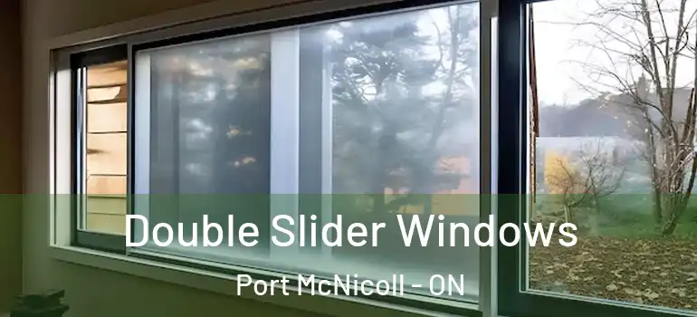  Double Slider Windows Port McNicoll - ON