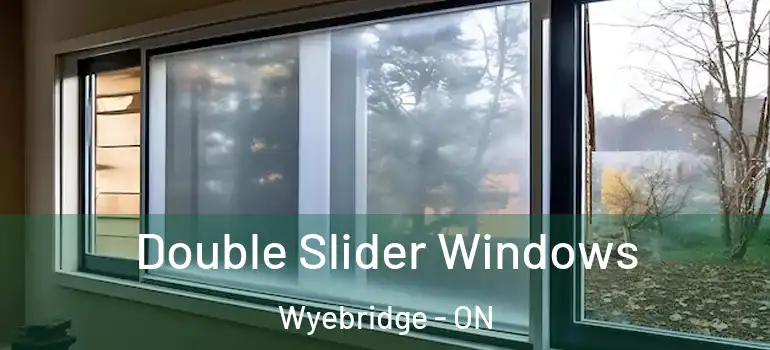  Double Slider Windows Wyebridge - ON