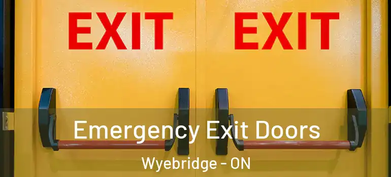  Emergency Exit Doors Wyebridge - ON