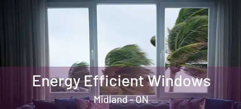  Energy Efficient Windows Midland - ON