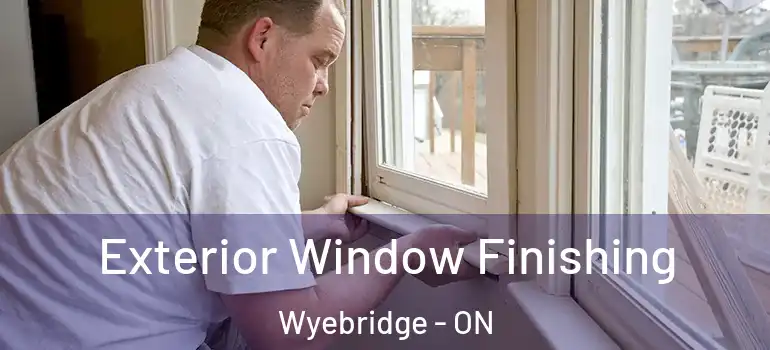  Exterior Window Finishing Wyebridge - ON
