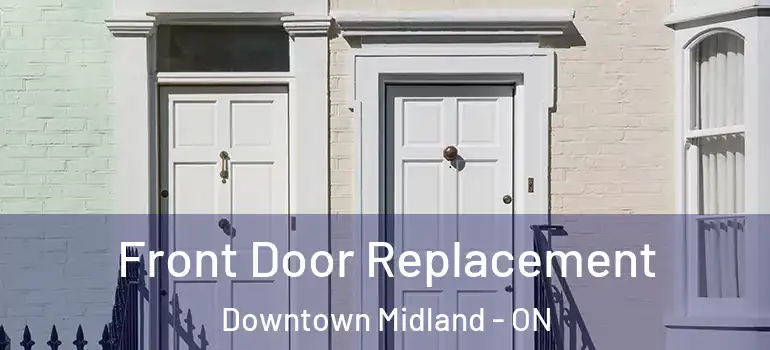  Front Door Replacement Downtown Midland - ON
