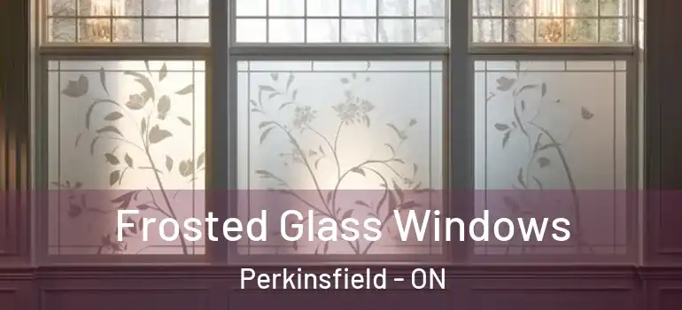  Frosted Glass Windows Perkinsfield - ON