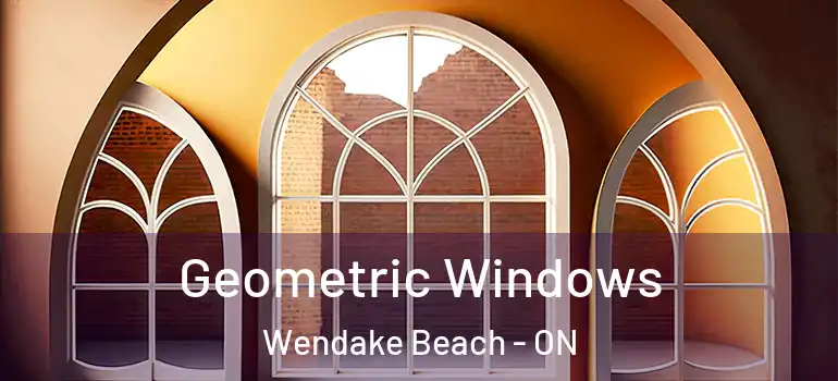 Geometric Windows Wendake Beach - ON