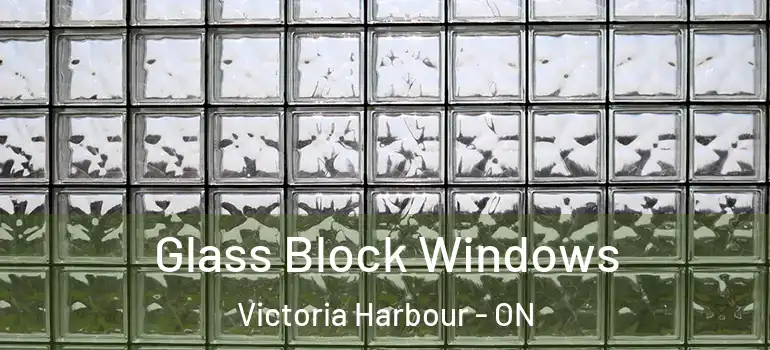  Glass Block Windows Victoria Harbour - ON