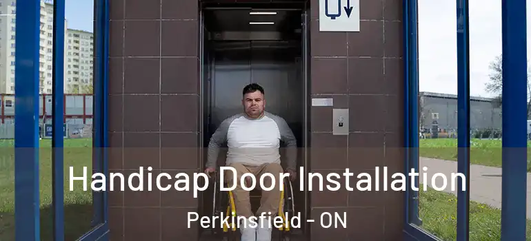  Handicap Door Installation Perkinsfield - ON