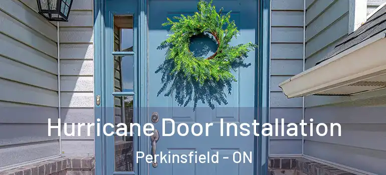  Hurricane Door Installation Perkinsfield - ON