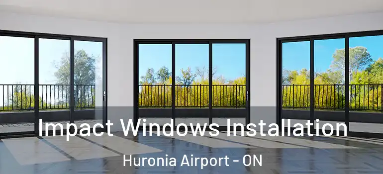  Impact Windows Installation Huronia Airport - ON