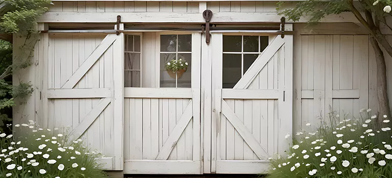 Rear Barn Door Repair in Midland, ON