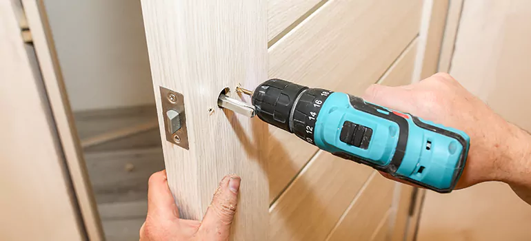 Old Door Knob Repair in Midland, Ontario