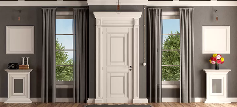 Removable Center Door Mullion in Midland, Ontario