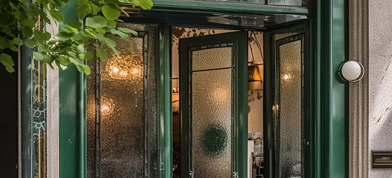 Frosted Pantry Door in Midland, Ontario