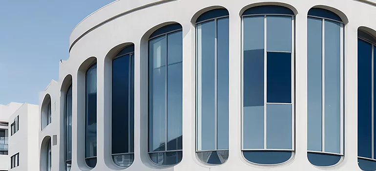 Geometric Window Curtains in Midland, ON
