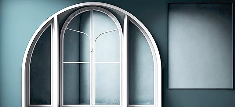 Quarter Arch Window Customization in Midland, Ontario