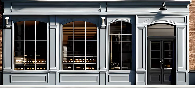 Storefront Window Seal Repair in Midland, ON