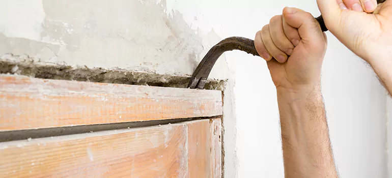 Wooden Garage Door Repair in Midland, Ontario