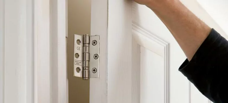 Bathroom Stall Door Hinge Repair in Midland, ON