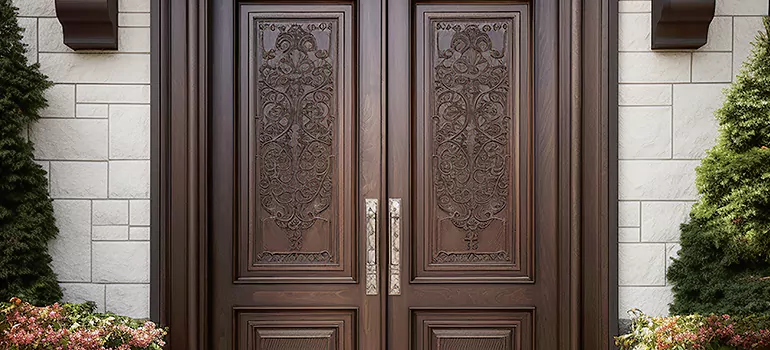 Double Front Doors in Midland, ON