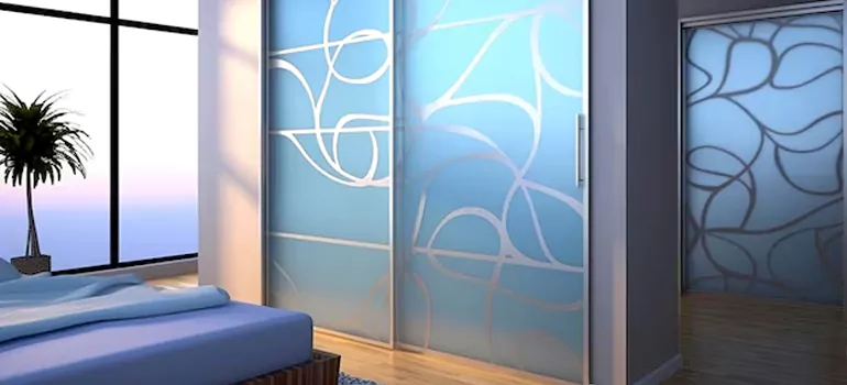 Frosting Glass Cabinet Doors in Midland, ON