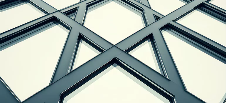 Geometric Window Shades in Midland, ON