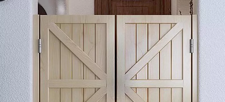 Saloon Door Replacement in Downtown Midland, ON