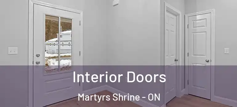  Interior Doors Martyrs Shrine - ON