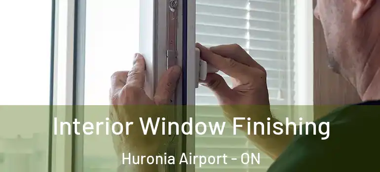  Interior Window Finishing Huronia Airport - ON
