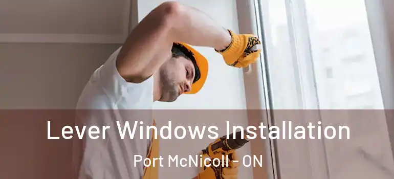  Lever Windows Installation Port McNicoll - ON