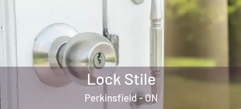  Lock Stile Perkinsfield - ON