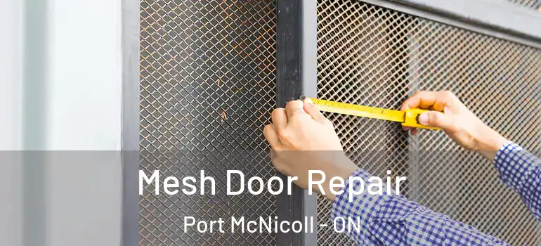  Mesh Door Repair Port McNicoll - ON